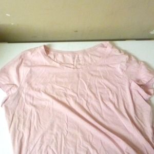 A pink T-shirt